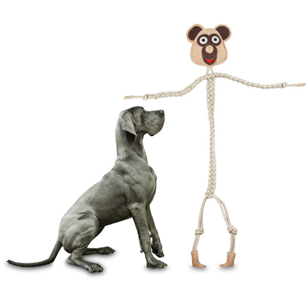 Knuffelwuff Mr. Willy :Probablement le plus grand jouet pour chien jusquà 160cm 76cm